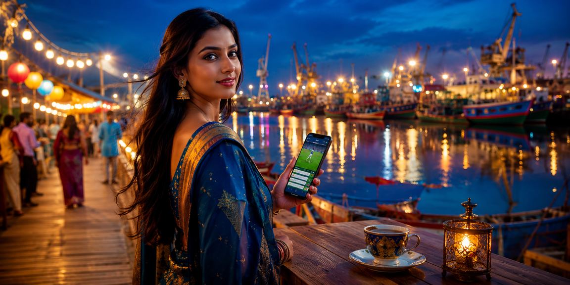 খুলনায় রাতের বাজারে ক্রিকেট বেটিং বিশ্লেষণ করছেন একজন